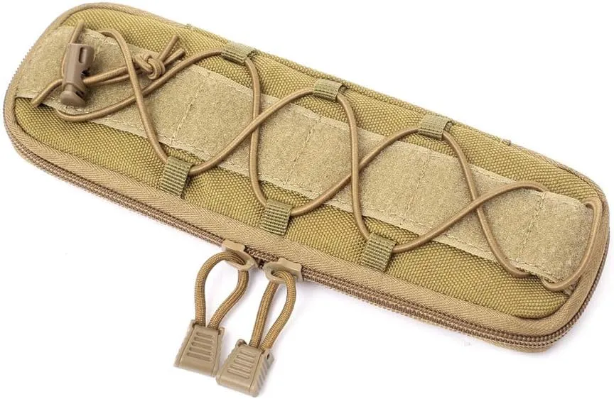 WYNEX Tactical Small Molle Pouch Nylon Knife Sheath Flashlight Holder Multi Tool Pouch Mini Ifak for Belt Epipens Carrying Case Molle Attachment Gear