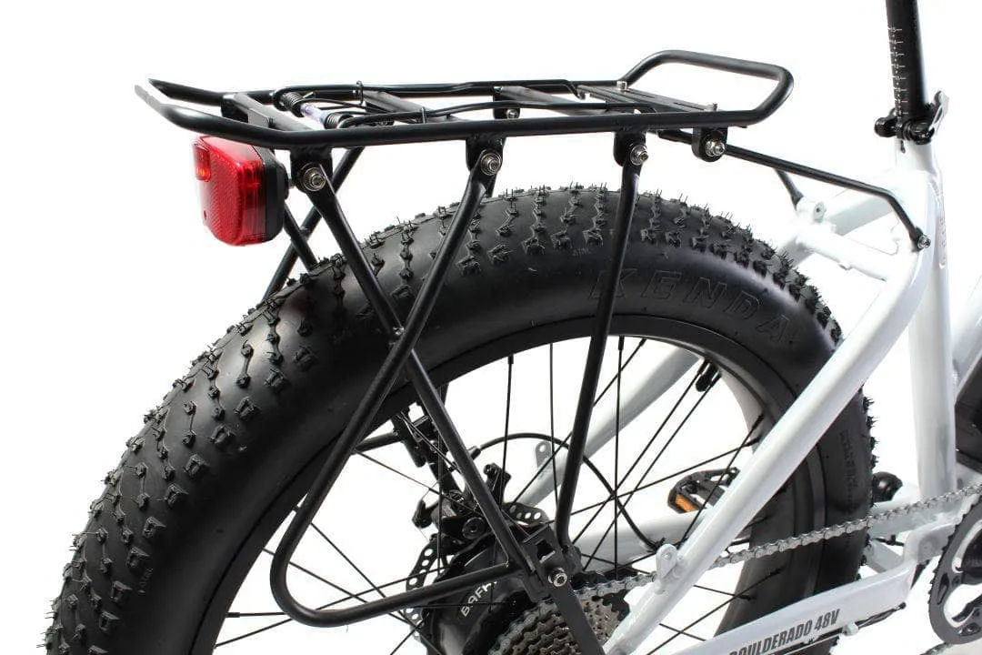 X-Treme Boulderado 48 Volt 17 AH 500W Step-Through Fat Tire Mountain e-bike