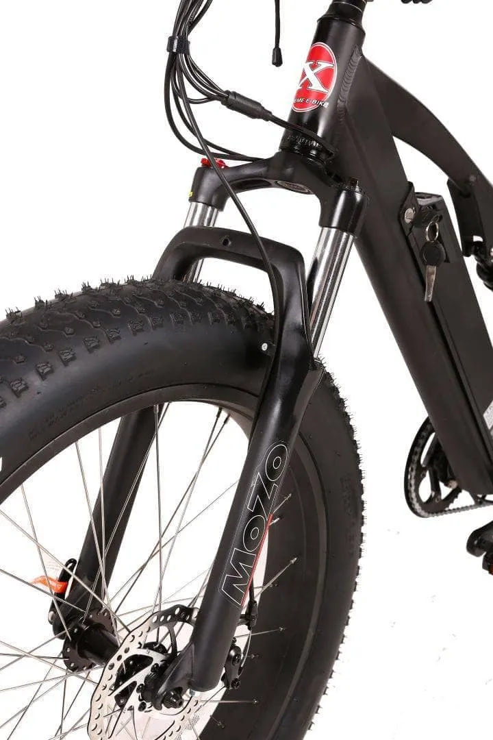 X-Treme Boulderado 48 Volt 17 AH 500W Step-Through Fat Tire Mountain e-bike