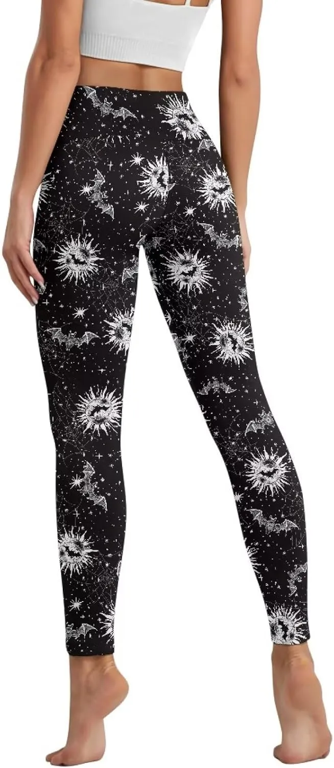 YEXIATODO High Waisted Yoga Pants for Women Tummy Control Workout Leggings Bootleg Yoga Leggings