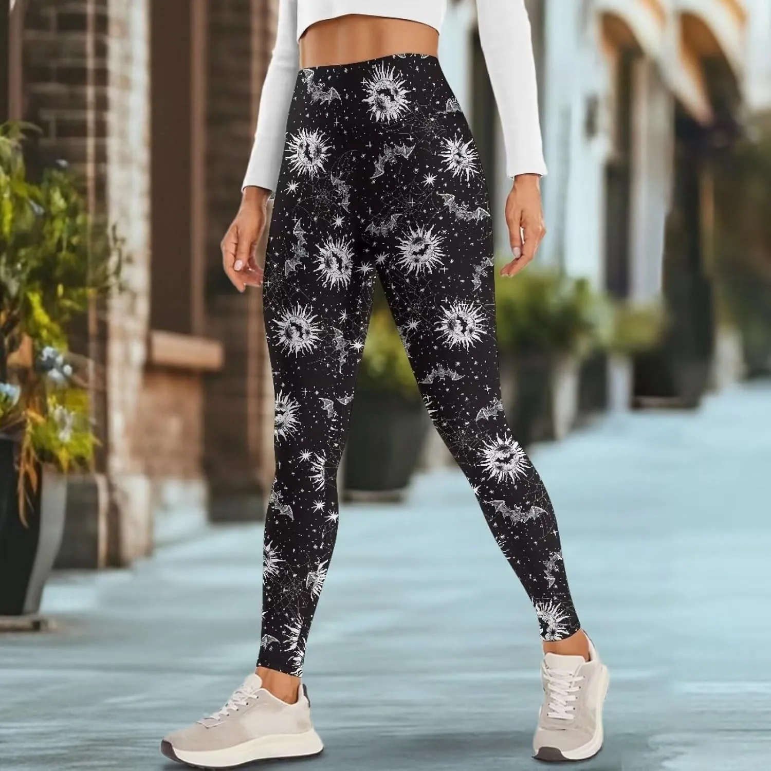 YEXIATODO High Waisted Yoga Pants for Women Tummy Control Workout Leggings Bootleg Yoga Leggings
